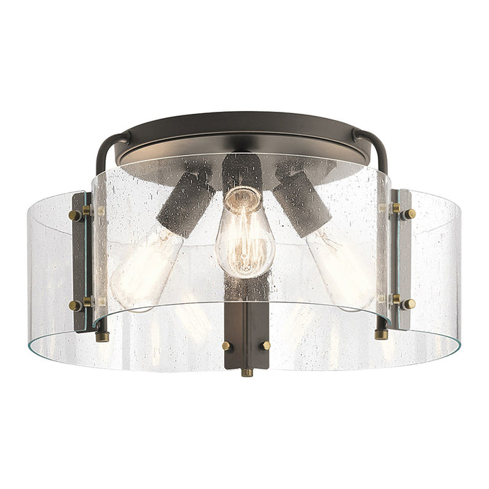 Kichler 42955 Thoreau 3-lt 18" Semi Flush