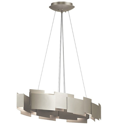 Kichler 42993 Moderne 2-lt LED Oval Chandelier