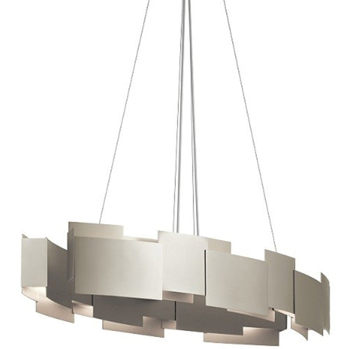 Kichler 42993 Moderne 2-lt LED Oval Chandelier