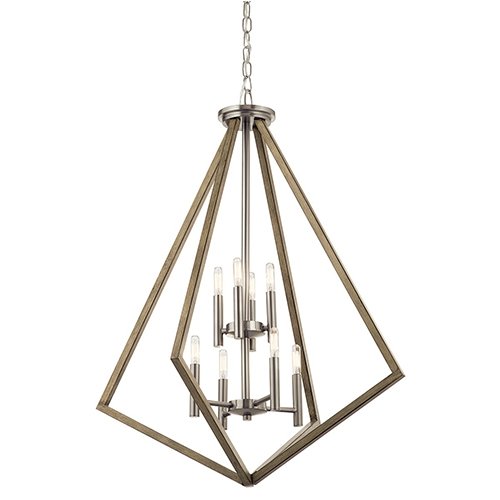 Kichler 43036 Deryn 8-lt 30" Chandelier