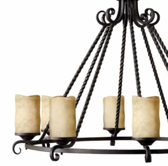 Hinkley 4308 Casa 8-lt 37" LED Chandelier