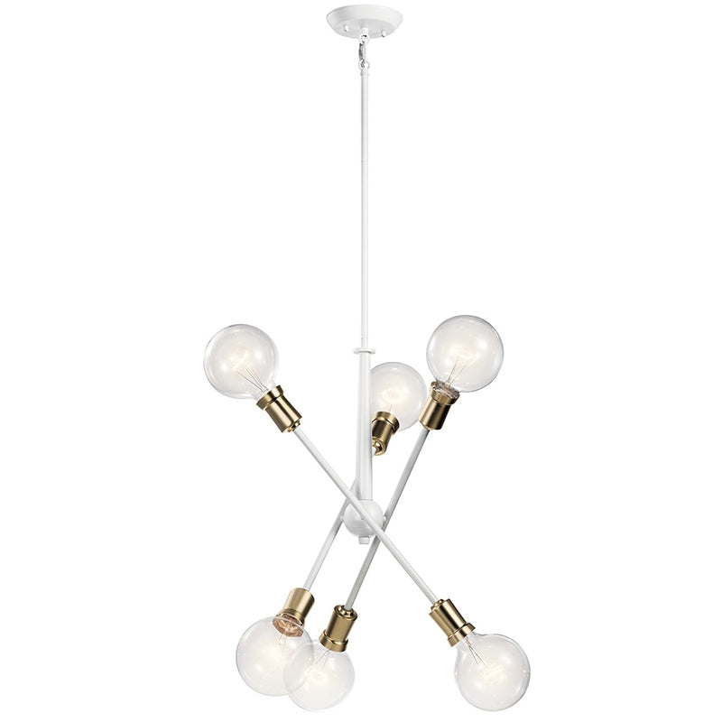 Kichler 43095 Armstrong 6-lt Chandelier