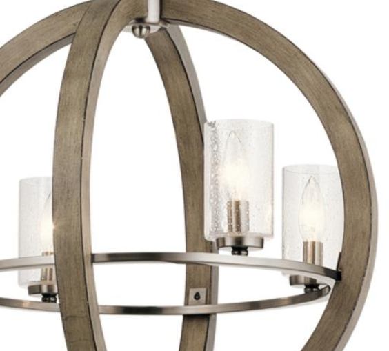 Kichler 43185 Grand Bank 4-lt Chandelier