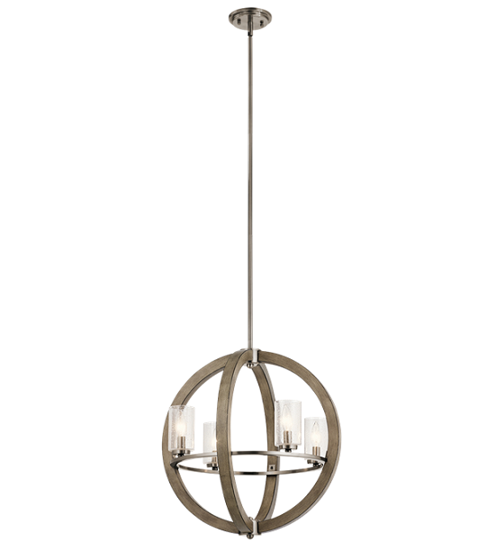 Kichler 43185 Grand Bank 4-lt Chandelier