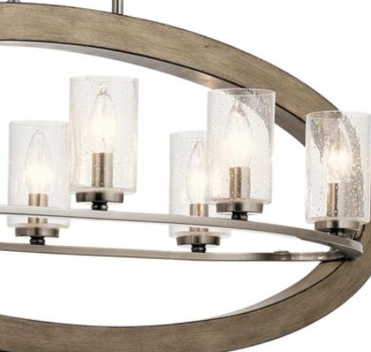 Kichler 43191 Grand Bank 8-lt Linear Chandelier