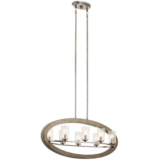 Kichler 43191 Grand Bank 8-lt Linear Chandelier