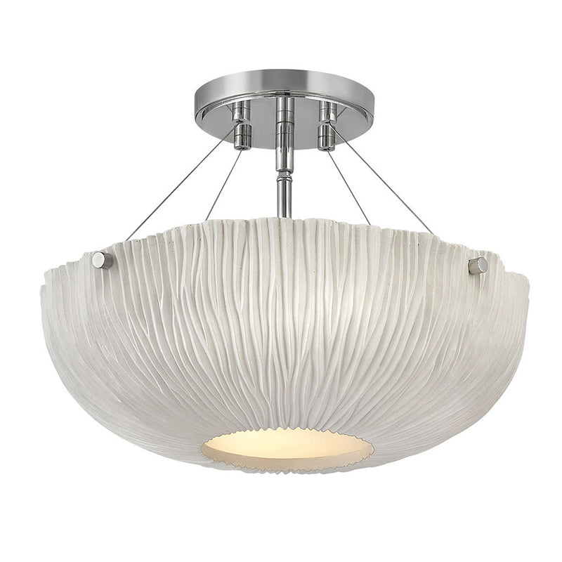 Hinkley 43203 Coral 3-lt 17" LED Semi-Flush Mount