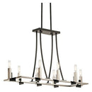 Kichler 43292 Bensimone 8-lt Linear Chandelier