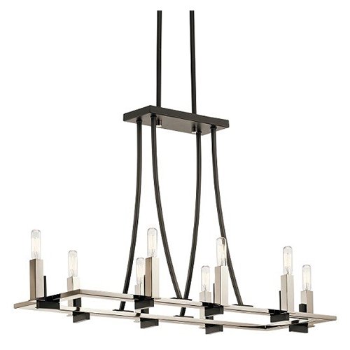 Kichler 43292 Bensimone 8-lt Linear Chandelier