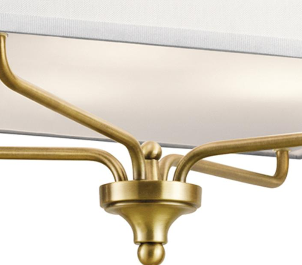 Kichler 43309 Arlo 3-lt Semi Flush