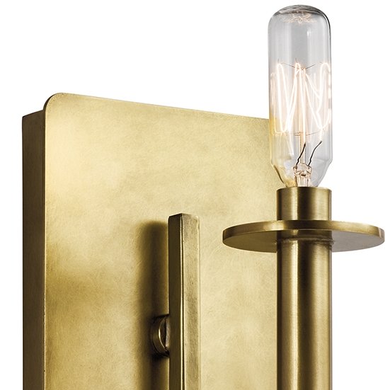 Kichler 43363 Alden 1-lt 12" Tall Wall Sconce