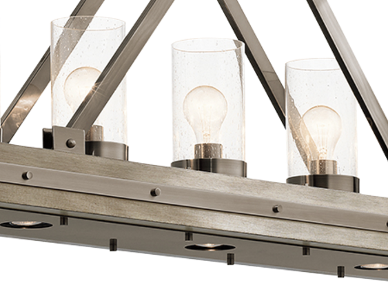 Kichler 43491 Colerne 8-lt Linear Chandelier