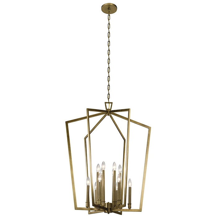 Kichler 43496 Abbotswell 12-lt Large Foyer Pendant