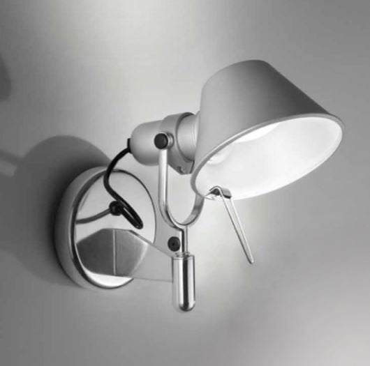 Artemide Tolomeo Classic Spot Wall Light w/o Switch