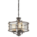 Kichler 43581 Ahrendale 3-lt Chandelier / Semi Flush
