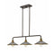 Hinkley 4364 Rigby 3-lt 30" LED Linear Chandelier