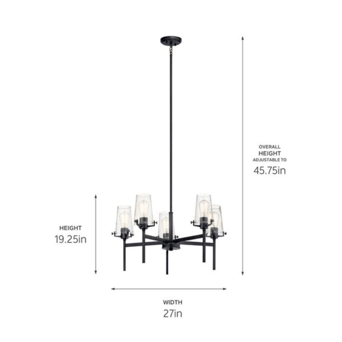 Kichler 43694 Alton 5-lt 27" Chandelier