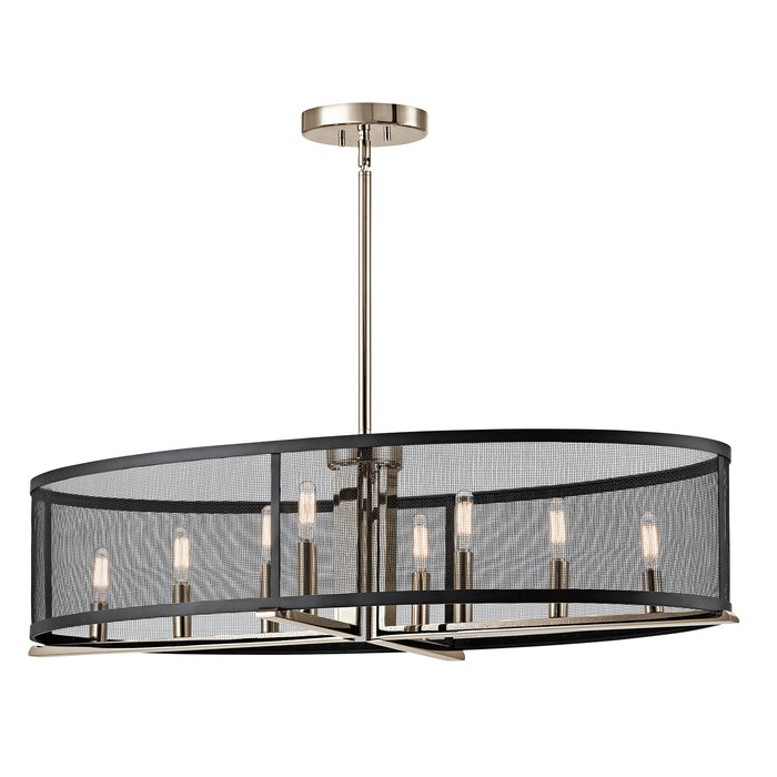 Kichler 43712 Titus 8-lt Oval Chandelier/Pendant