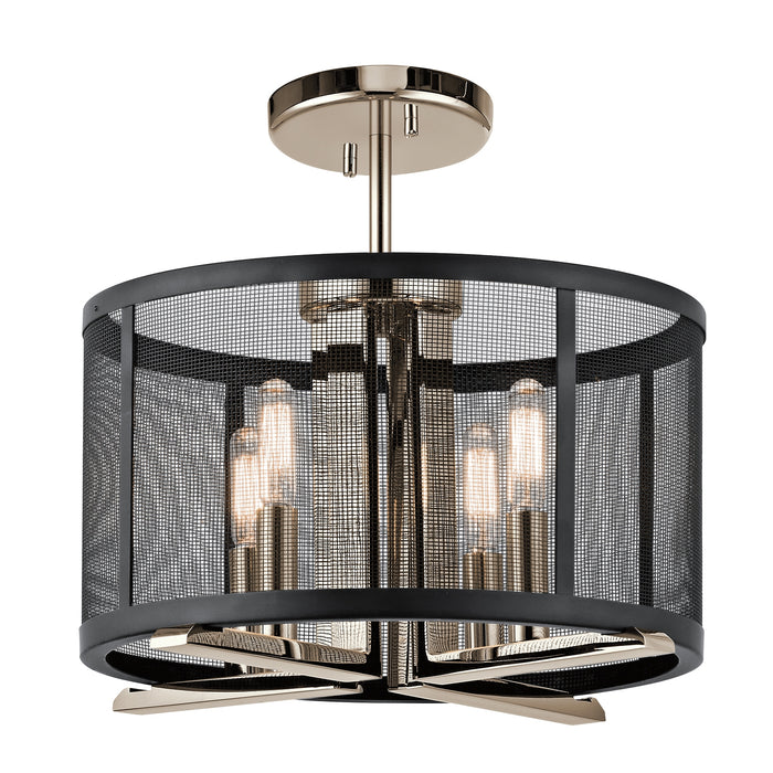 Kichler 43713 Titus 4-lt Pendant/Semi Flush