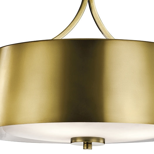 Kichler 43744 Maclain 3-lt Mini Pendant/Semi Flush