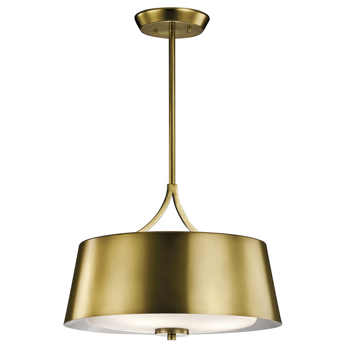 Kichler 43744 Maclain 3-lt Mini Pendant/Semi Flush