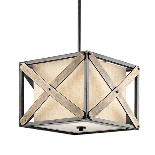 Kichler 43775 Cahoon 1-lt Pendant/Semi Flush