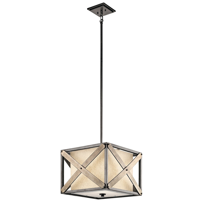 Kichler 43775 Cahoon 1-lt Pendant/Semi Flush