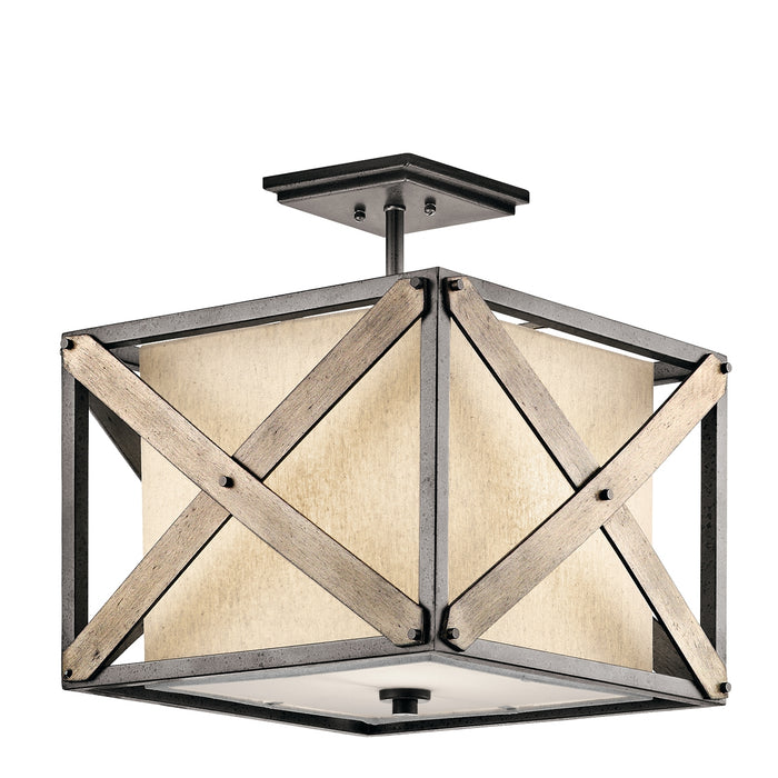 Kichler 43775 Cahoon 1-lt 16" Pendant/Semi Flush