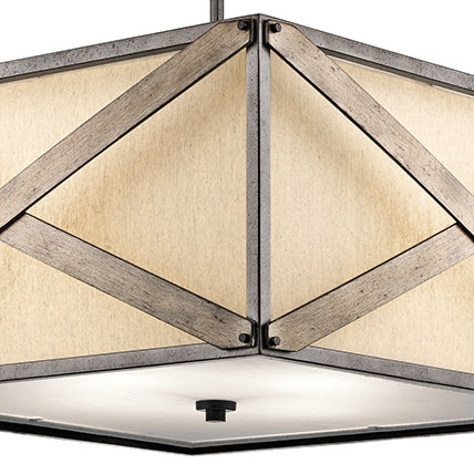 Kichler 43776 Cahoon 4-lt Pendant/Semi Flush