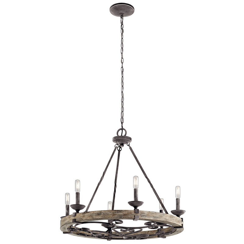 Kichler 43823 Taulbee 6-lt 29" Chandelier