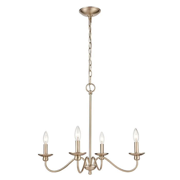 Millennium 4384 Delvona 4-lt 24" Chandelier