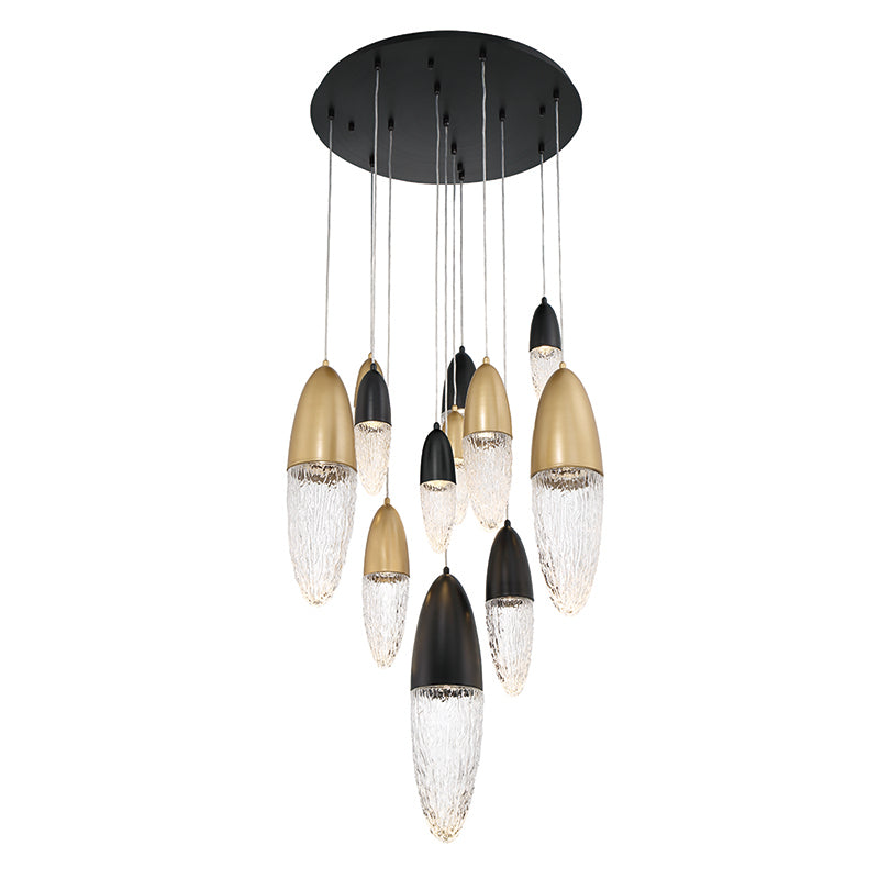 Eurofase 43859 Ecrou 12-lt 30" LED Chandelier