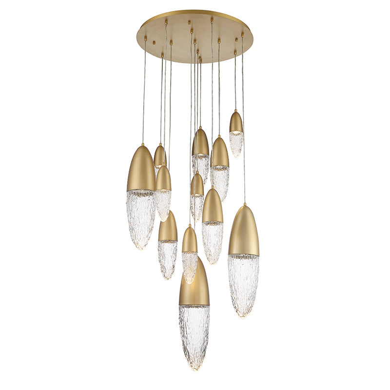 Eurofase 43859 Ecrou 12-lt 30" LED Chandelier