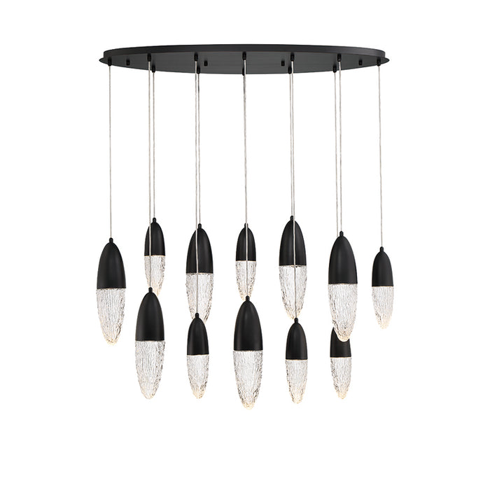 Eurofase 43861 Ecrou 12-lt 44" LED Chandelier