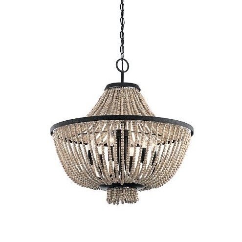 Kichler 43891 Brisbane 6-lt Chandelier