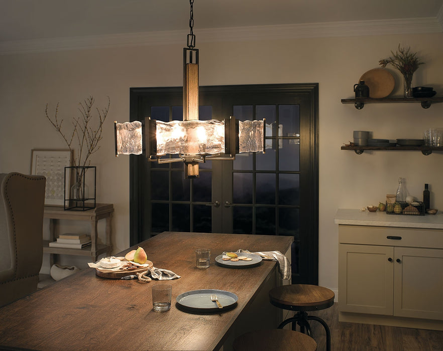 Kichler 43895 Aberdeen 6-lt Chandelier