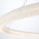 Eurofase 43927 Sassi 60" LED 3-Tire Ring Chandelier