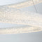 Eurofase 43927 Sassi 60" LED 3-Tire Ring Chandelier