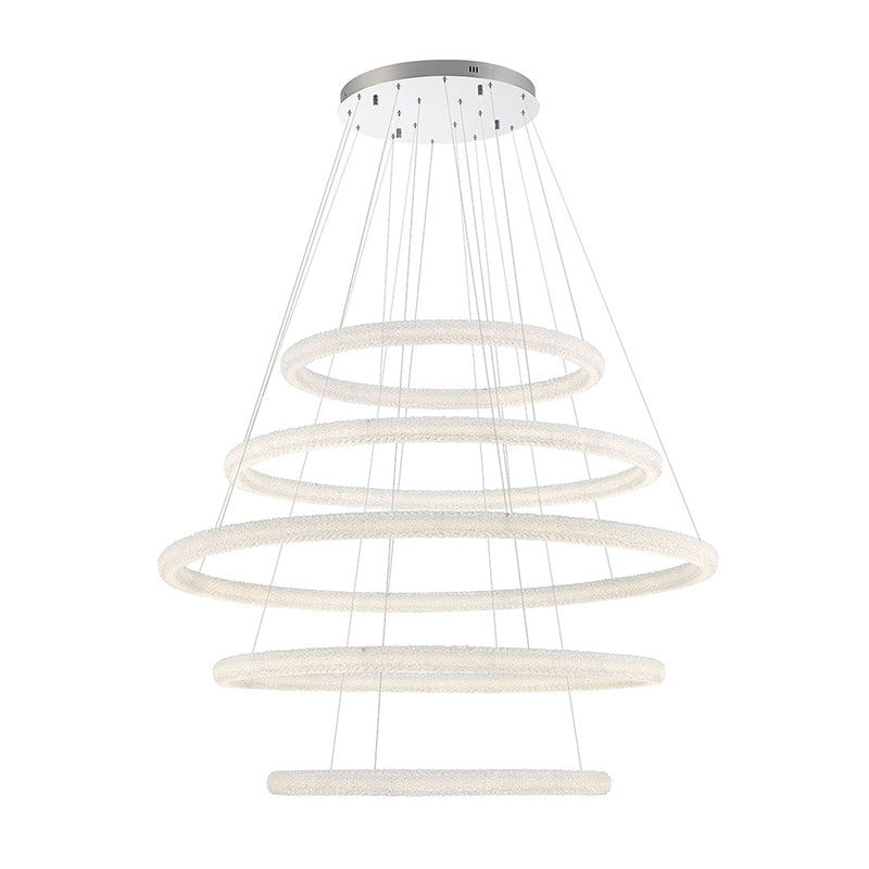 Eurofase 43928 Sassi 60" LED 6-Tire Chandelier