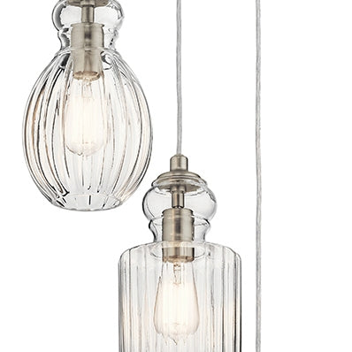 Kichler 43952 Riviera 3-lt 18" Pendant