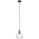 Kichler 43956 Riviera 9" Wide Mini Pendant