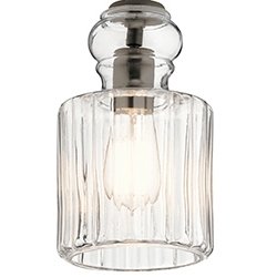 Kichler 43957 Riviera 6" Wide Mini Pendant