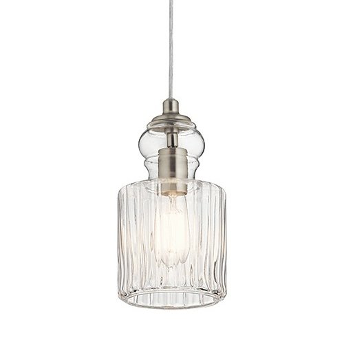 Kichler 43957 Riviera 6" Wide Mini Pendant