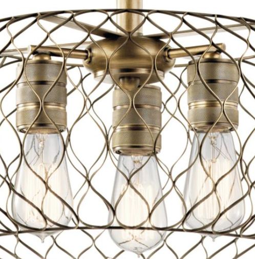 Kichler 43958 Devin 3-lt Pendant