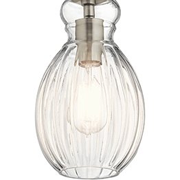 Kichler 43959 Riviera 6" Wide Mini Pendant