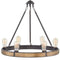 Hinkley 4395 Everett 6-lt 25" LED Chandelier