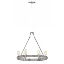 Hinkley 4395 Everett 6-lt 25" LED Chandelier