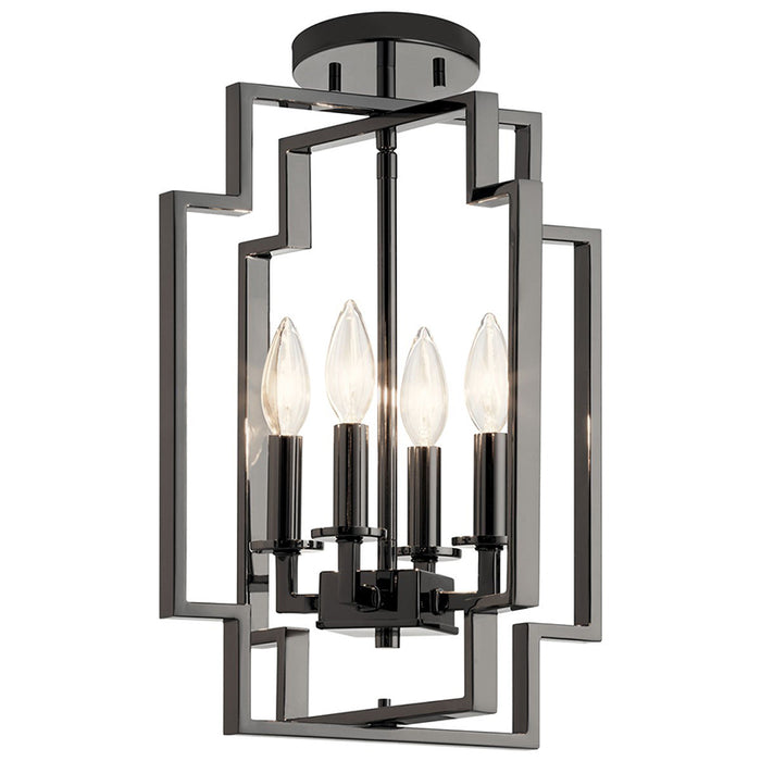 Kichler 43964 Downtown Deco 4-lt 12" Foyer Pendant