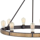 Hinkley 4398 Everett 9-lt 32" LED Chandelier