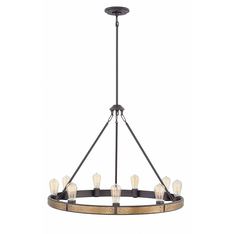 Hinkley 4398 Everett 9-lt 32" LED Chandelier